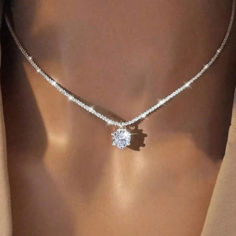 Cubic Zirconia Necklace