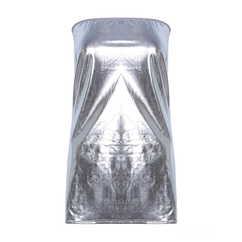 PU Mini Dress