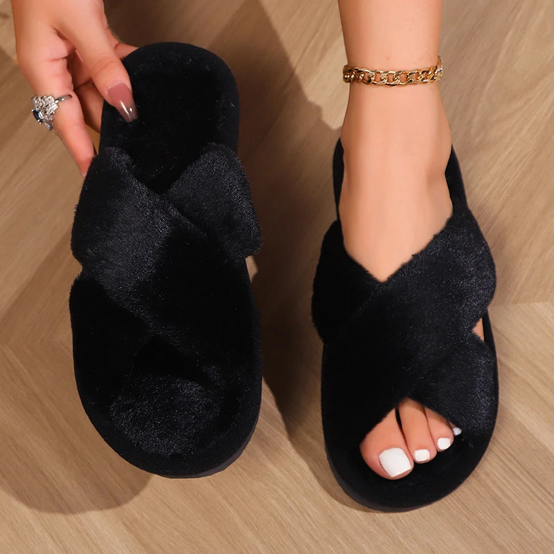 Fur Slippers