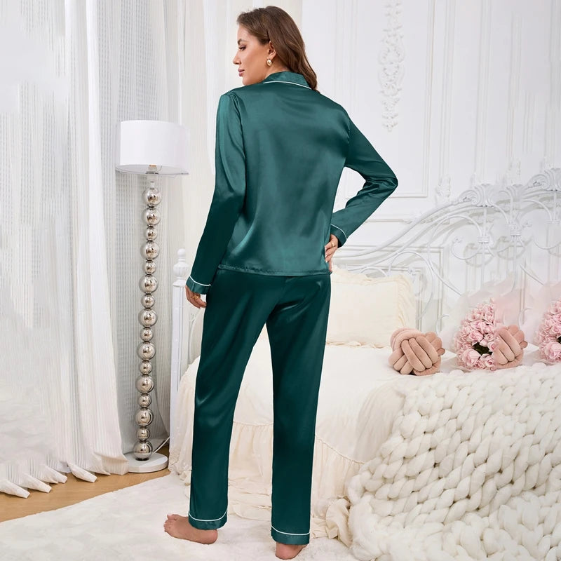 Satin Pajama Set