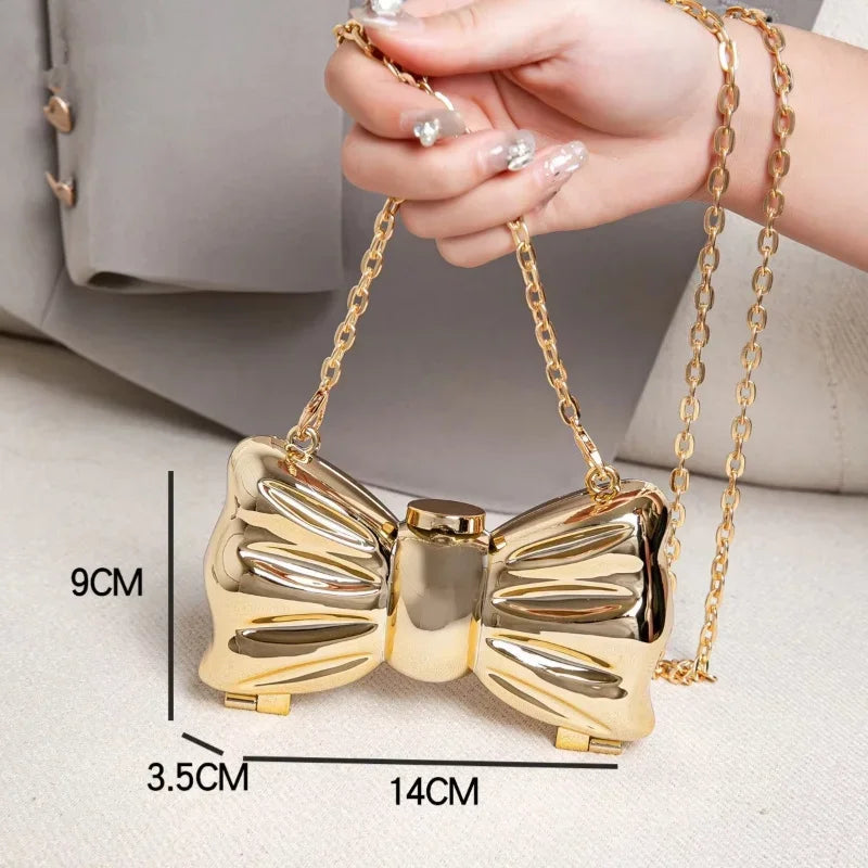 Golden Clutch Bag