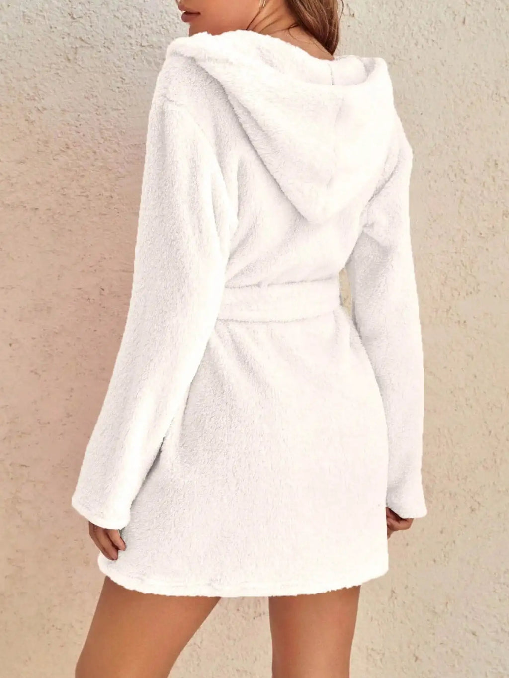 Cozy fleece robe