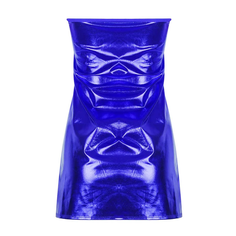 PU Mini Dress