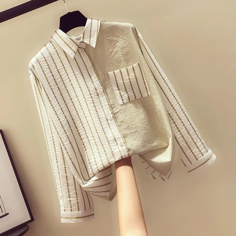 Loose Striped Shirt