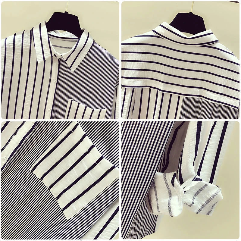 Loose Striped Shirt