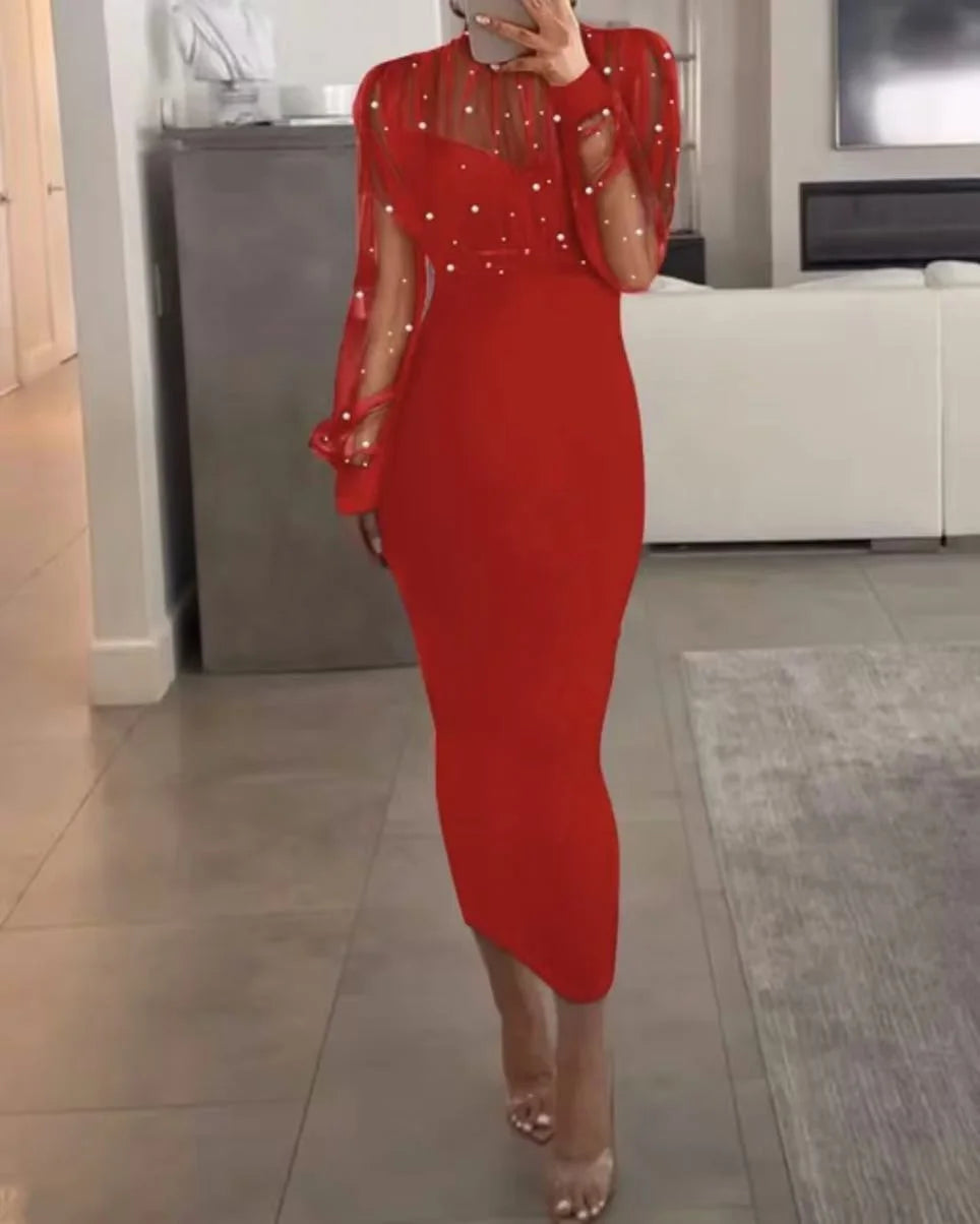 Sequin Maxi Dress