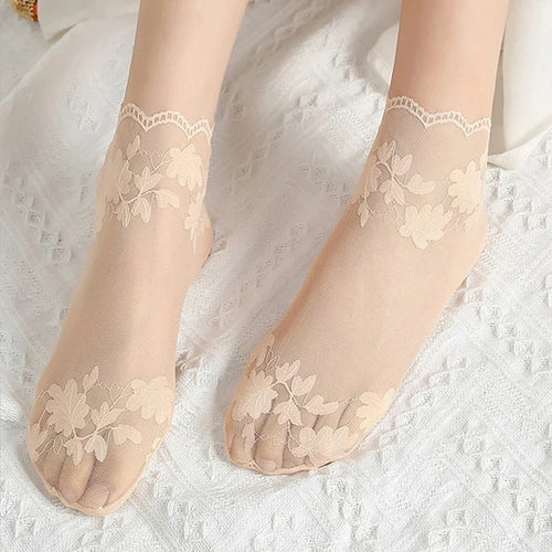 5 Pairs Lace Socks