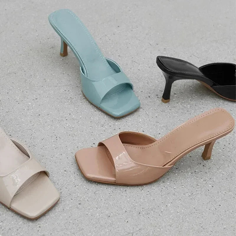 Women’s High Heel Slippers