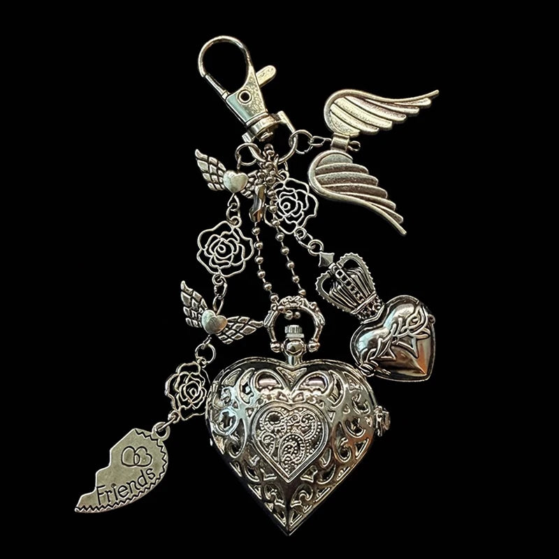 Pocket Watch Keychain