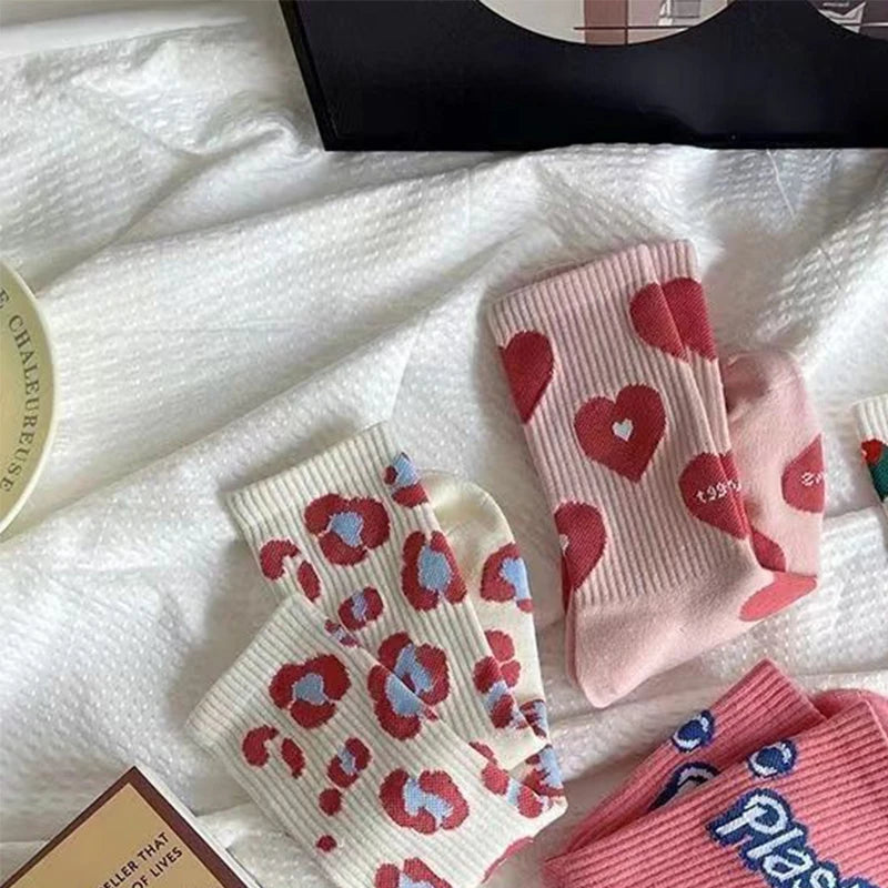 Pink Love Socks