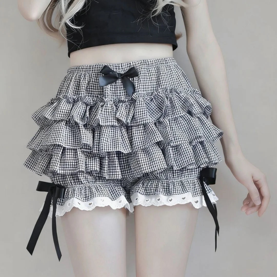 Lace Ruffle Skirt