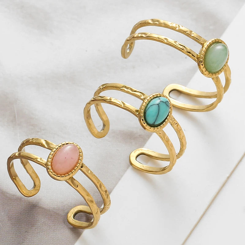 Natural Stone Ring