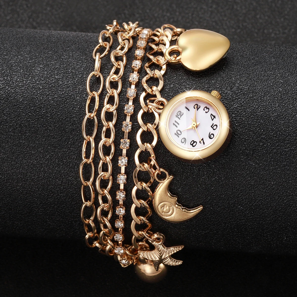Golden Charm Watch