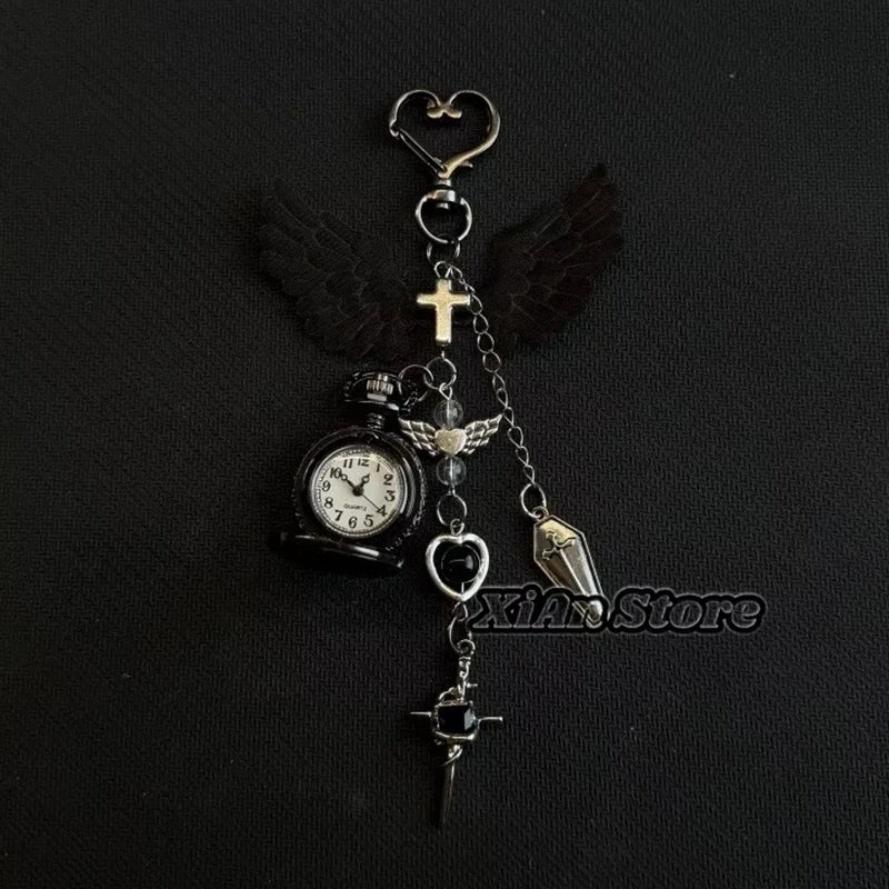 Pocket Watch Keychain