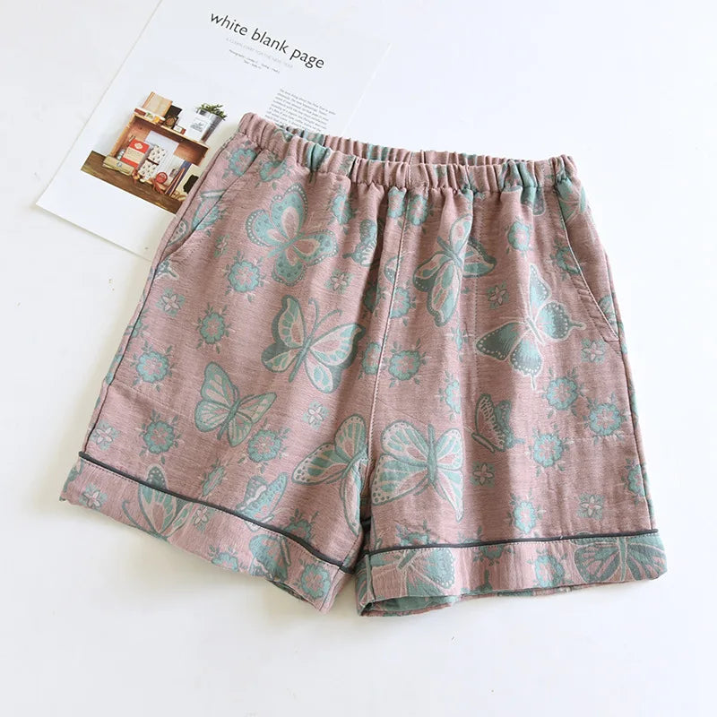Cotton Printed Shorts