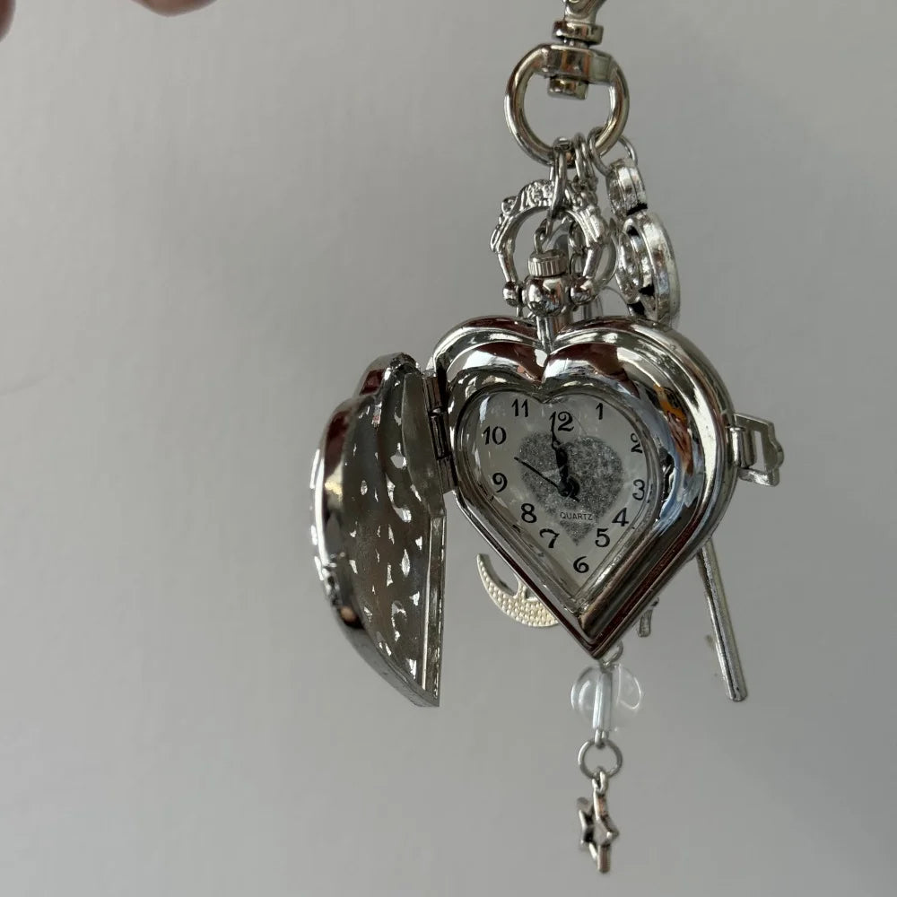 Pocket Watch Keychain