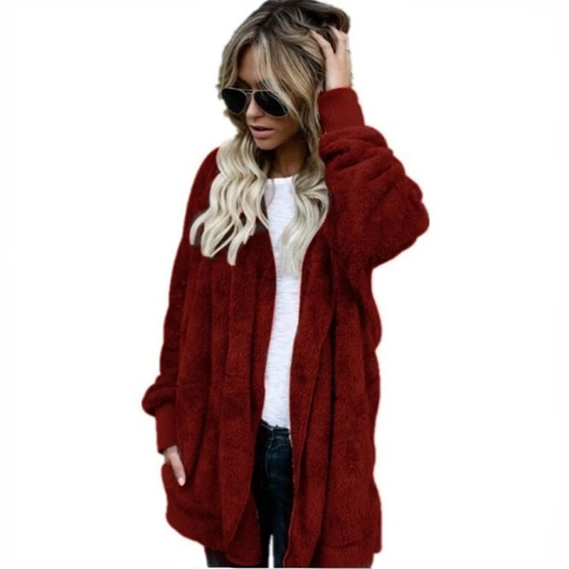 Fleece Hooded Jacket