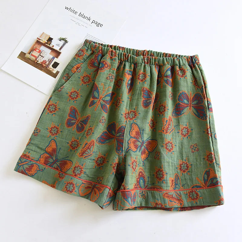 Cotton Printed Shorts