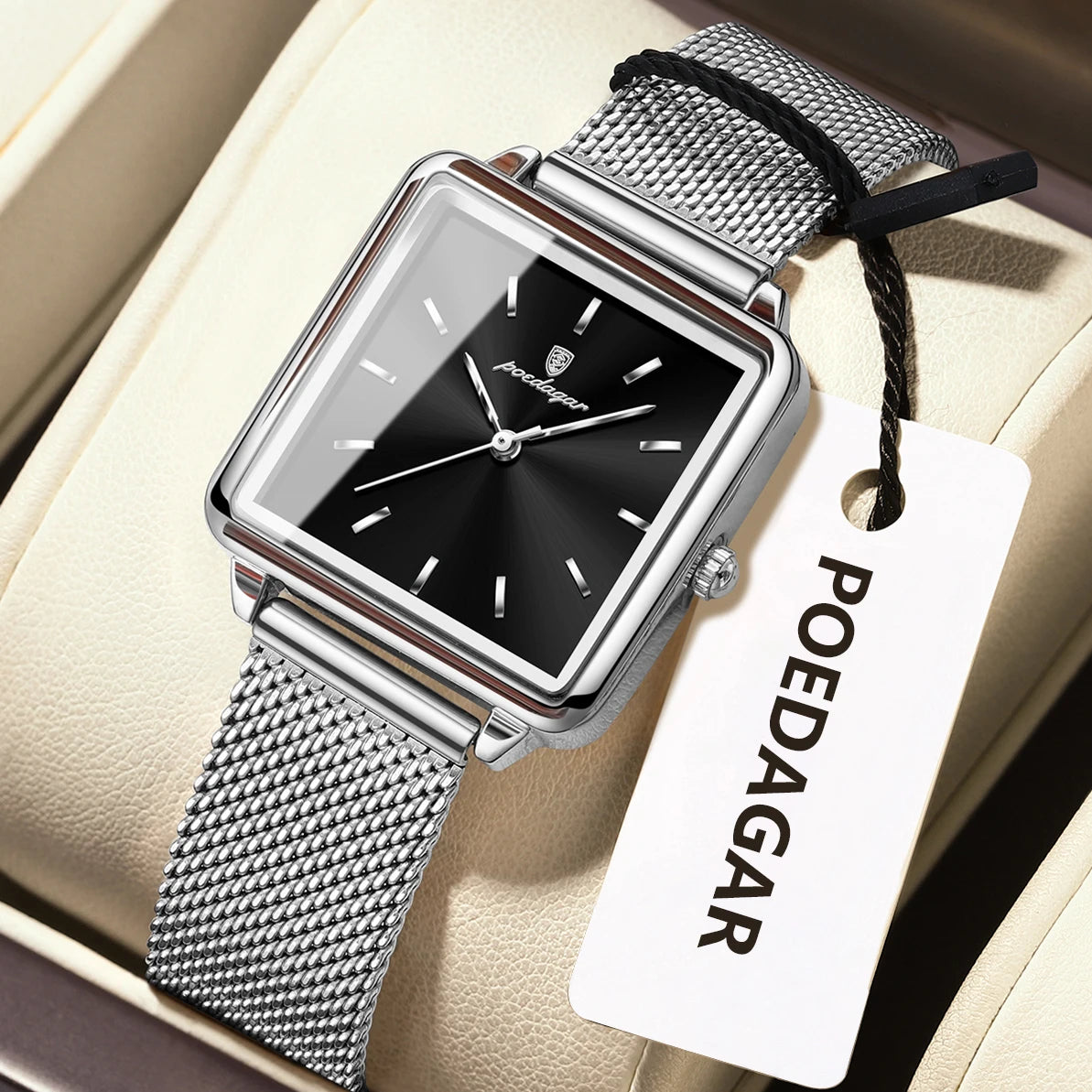 Square Quartz Watch