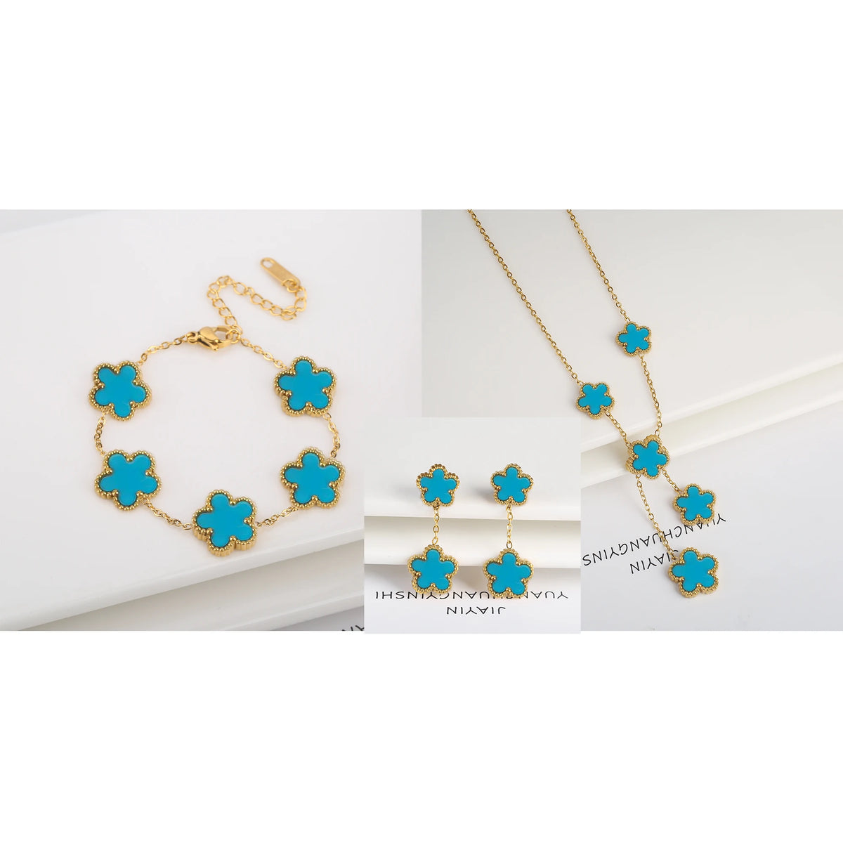 Clover Jewelry Set