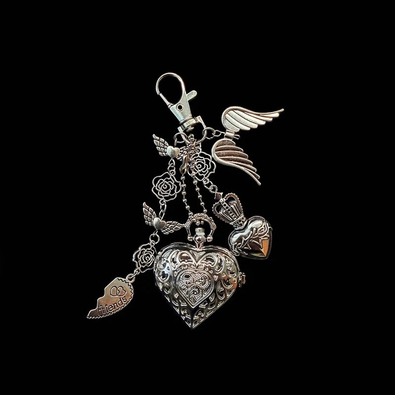 Pocket Watch Keychain