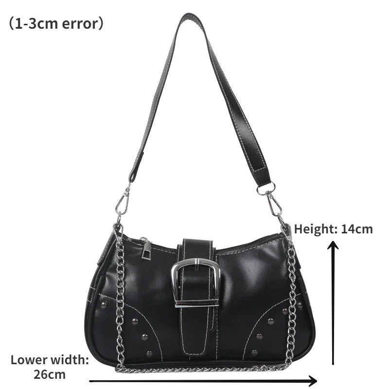 Rivet Shoulder Bag