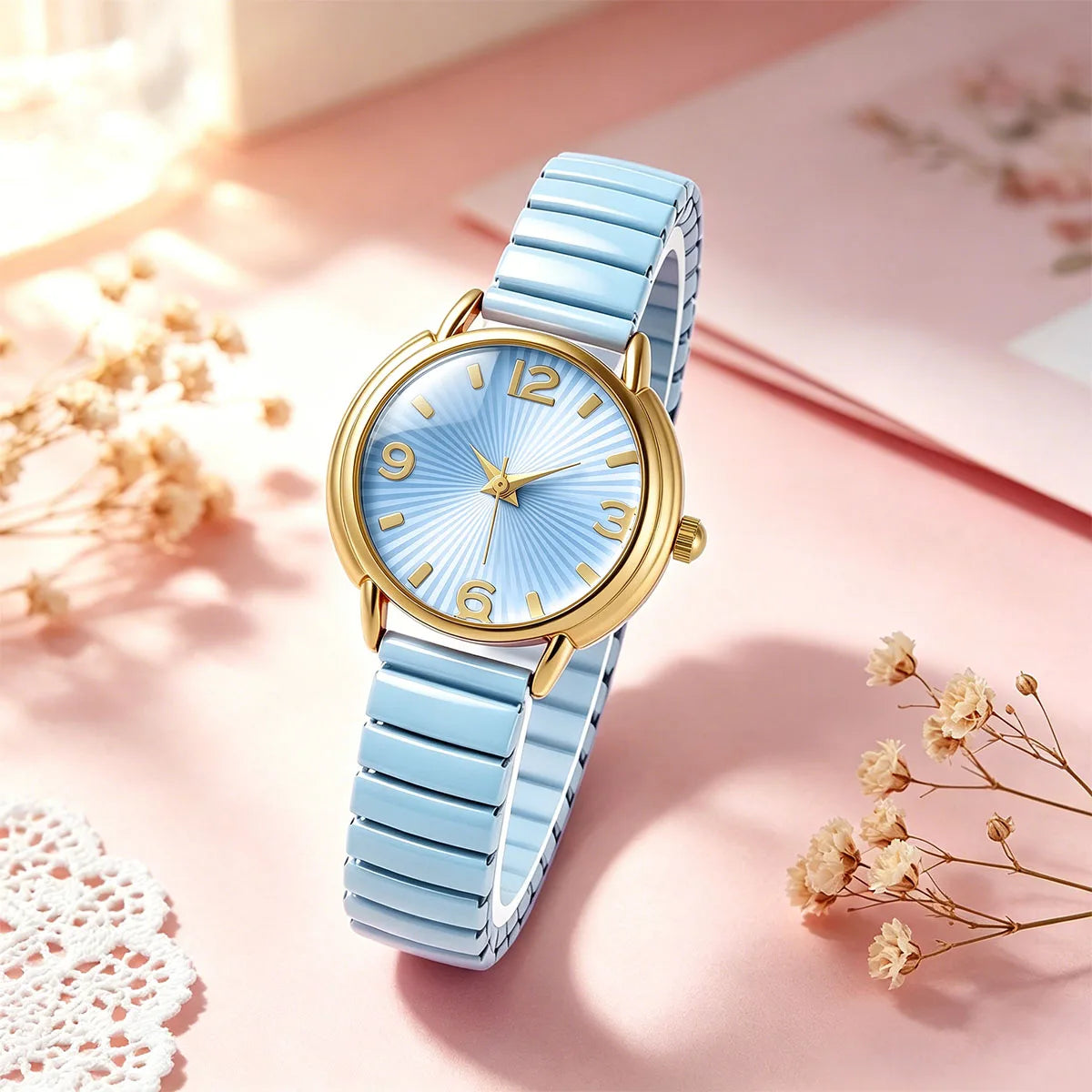 Purple Quartz Watch