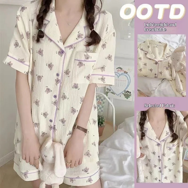 Cartoon Pajama Set