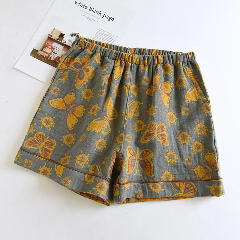 Cotton Printed Shorts