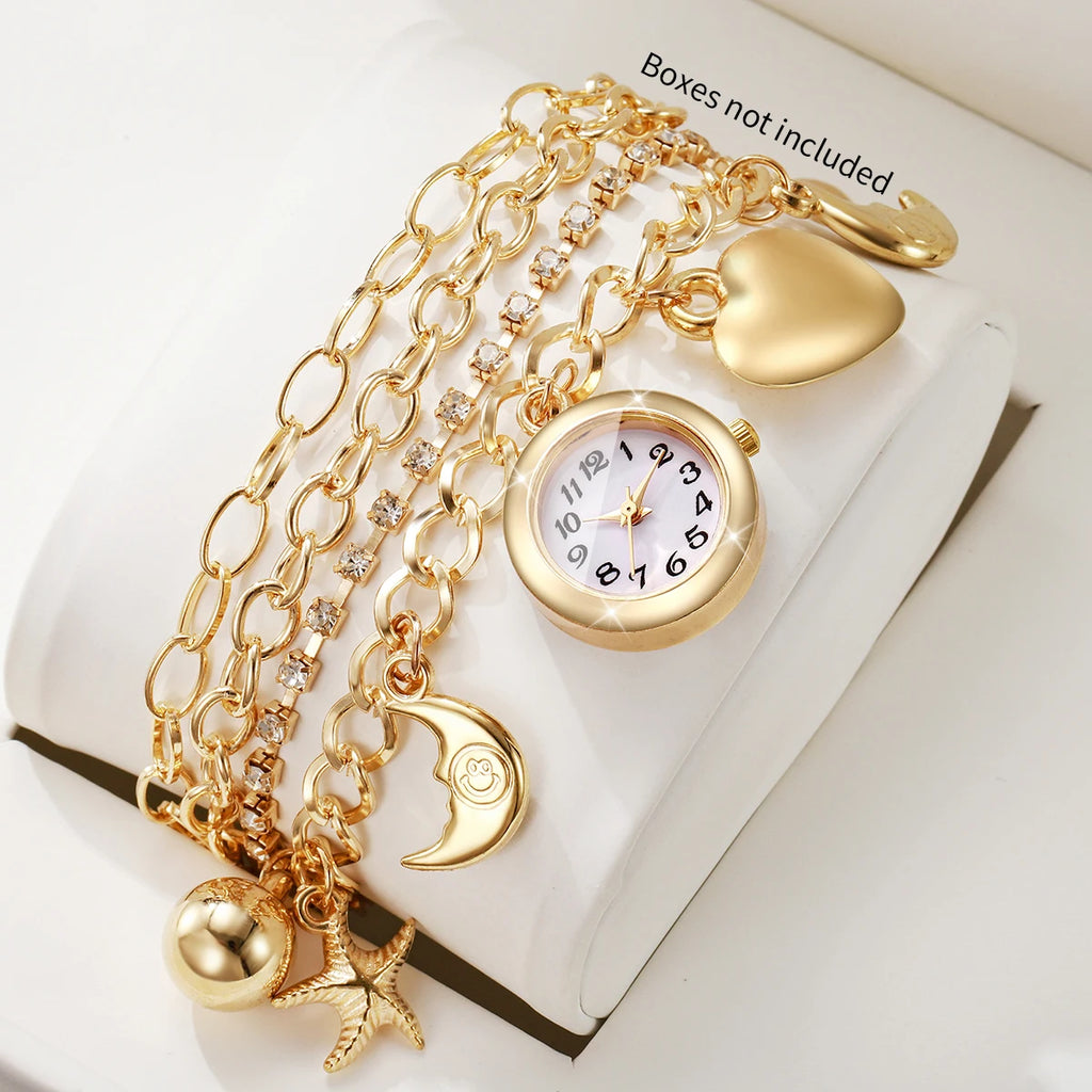 Golden Charm Watch