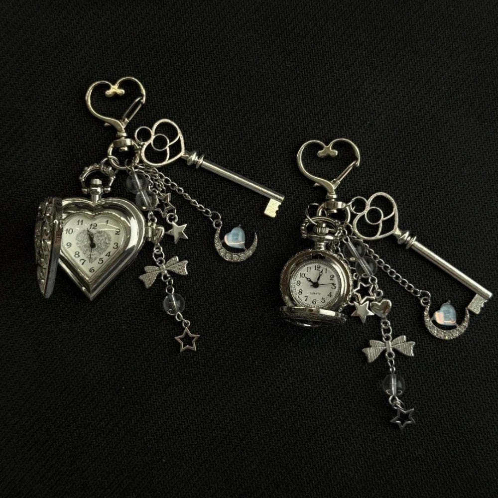 Pocket Watch Keychain