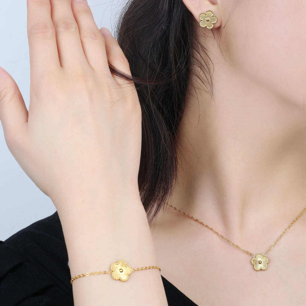 Clover Jewelry Set