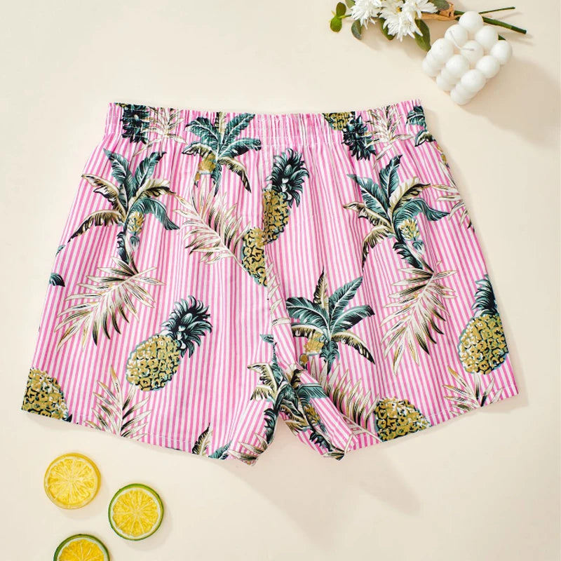 Cotton Pajama Shorts