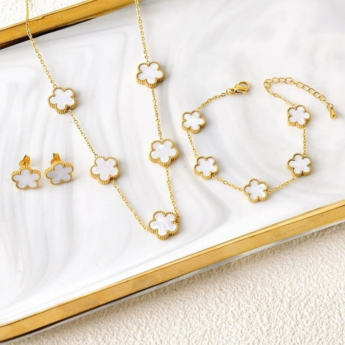 Clover Jewelry Set