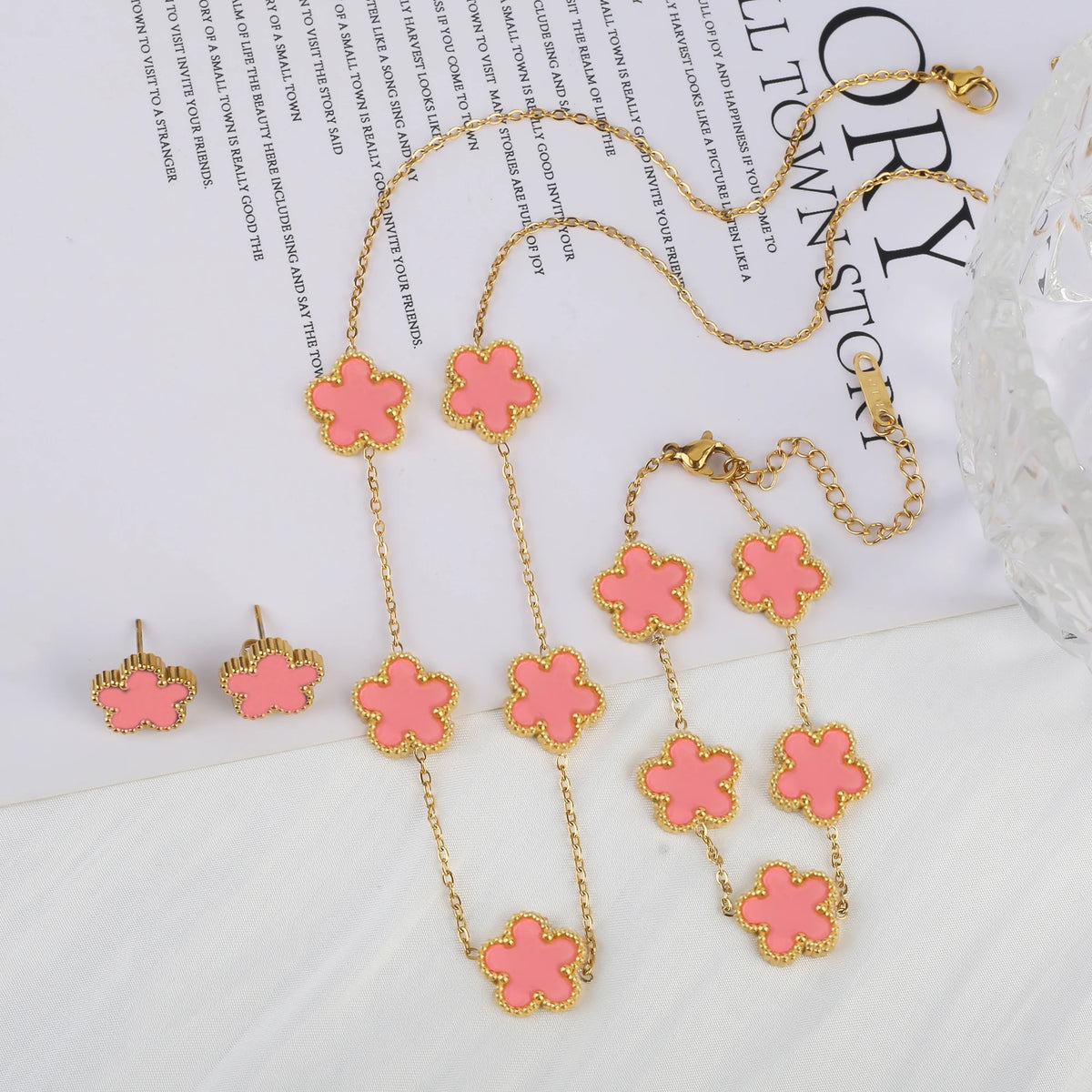 Clover Jewelry Set