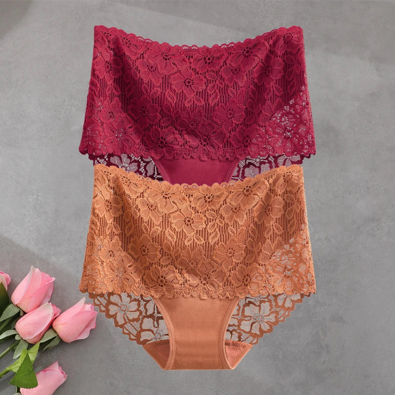 Lace High-Waist Panties