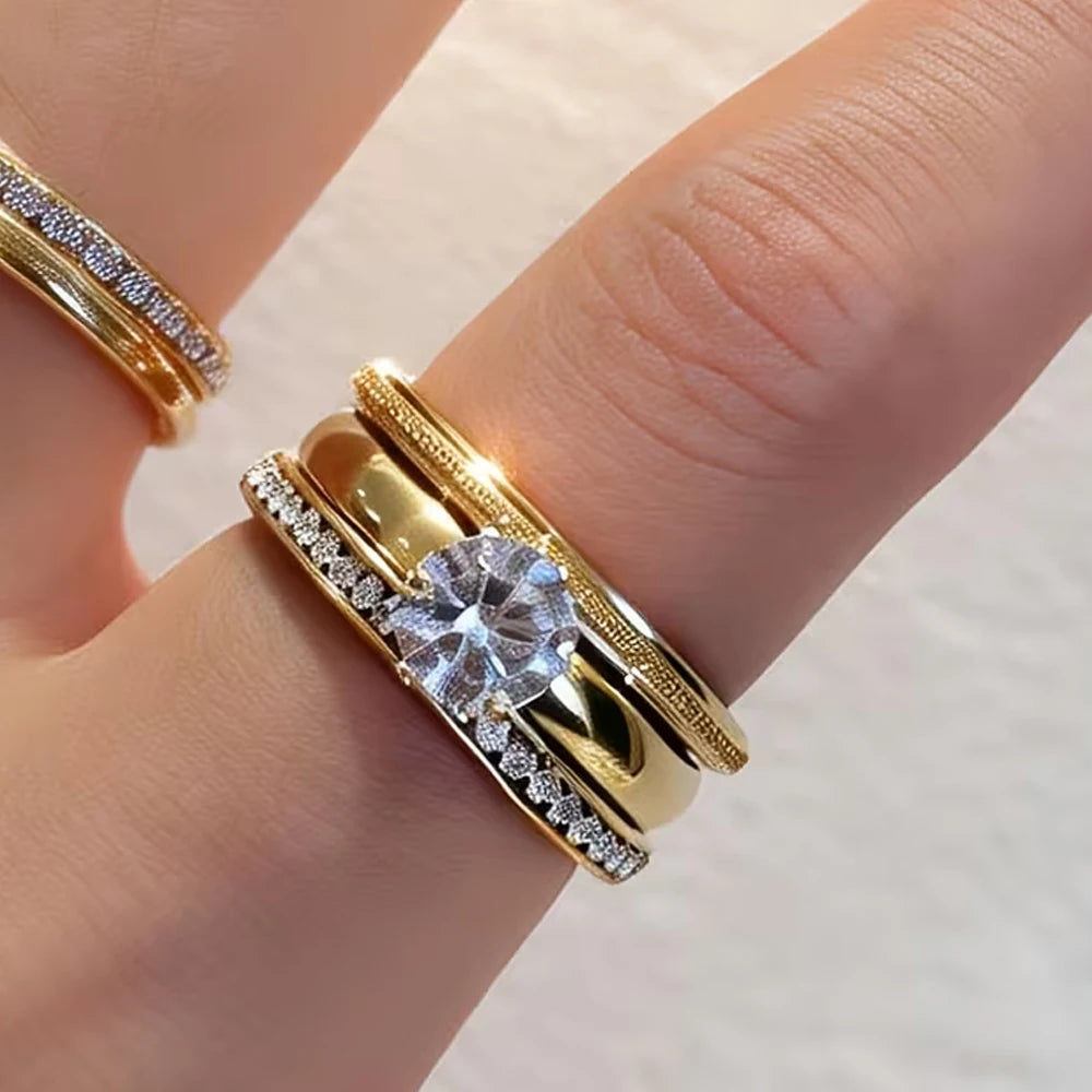 Zircon Ring Set