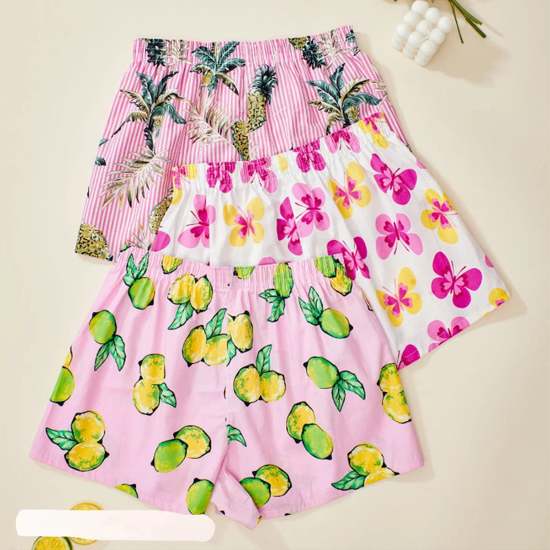 Cotton Pajama Shorts
