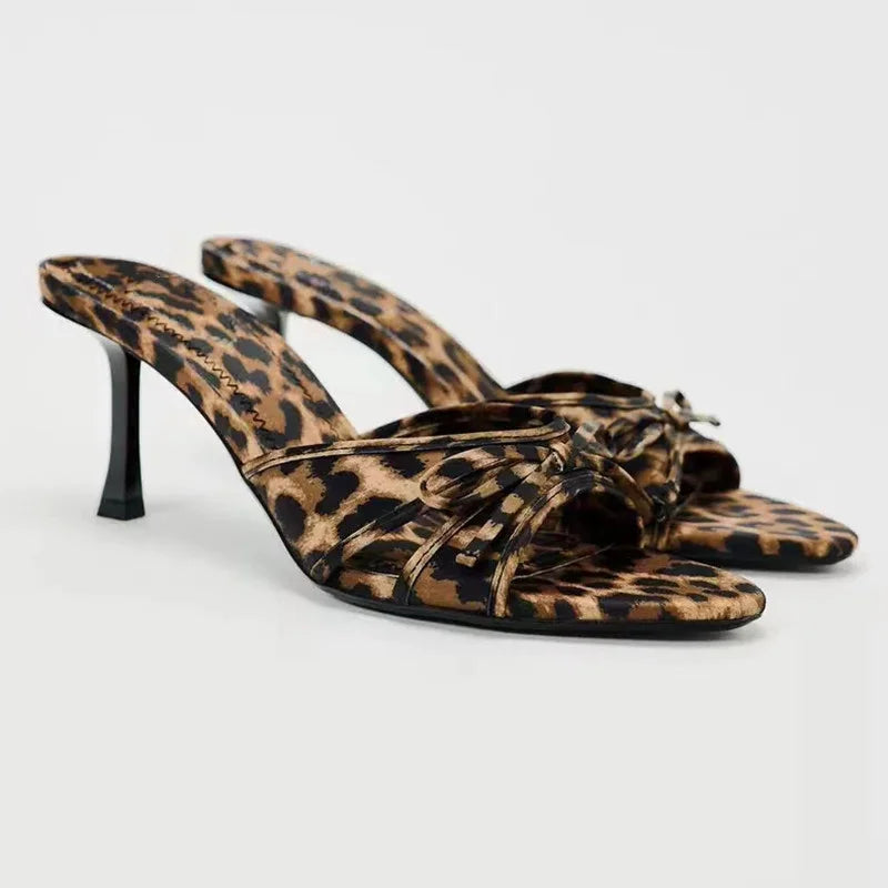 Leopard High Heels