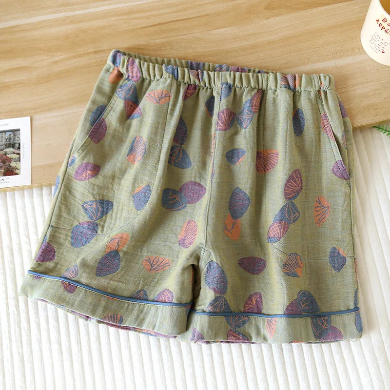 Cotton Printed Shorts