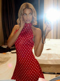 Polka Dot Mini Dress