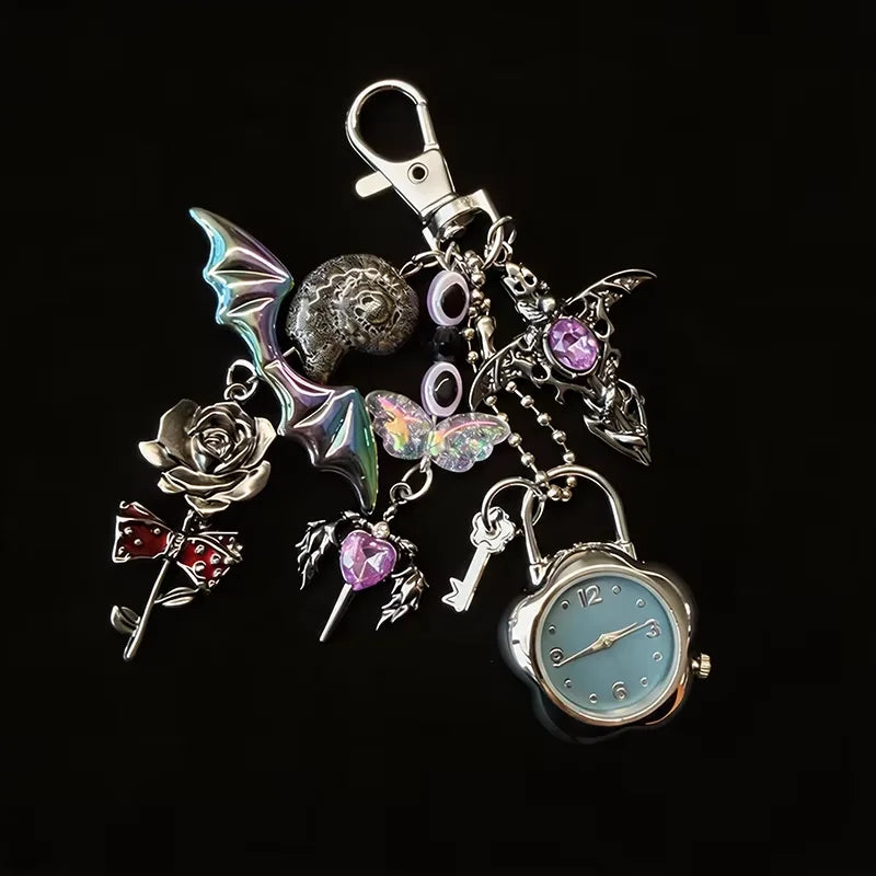Pocket Watch Keychain