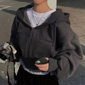 Hooded Crop Jacket