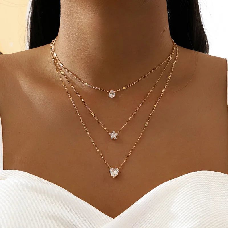Crystal Heart Necklace