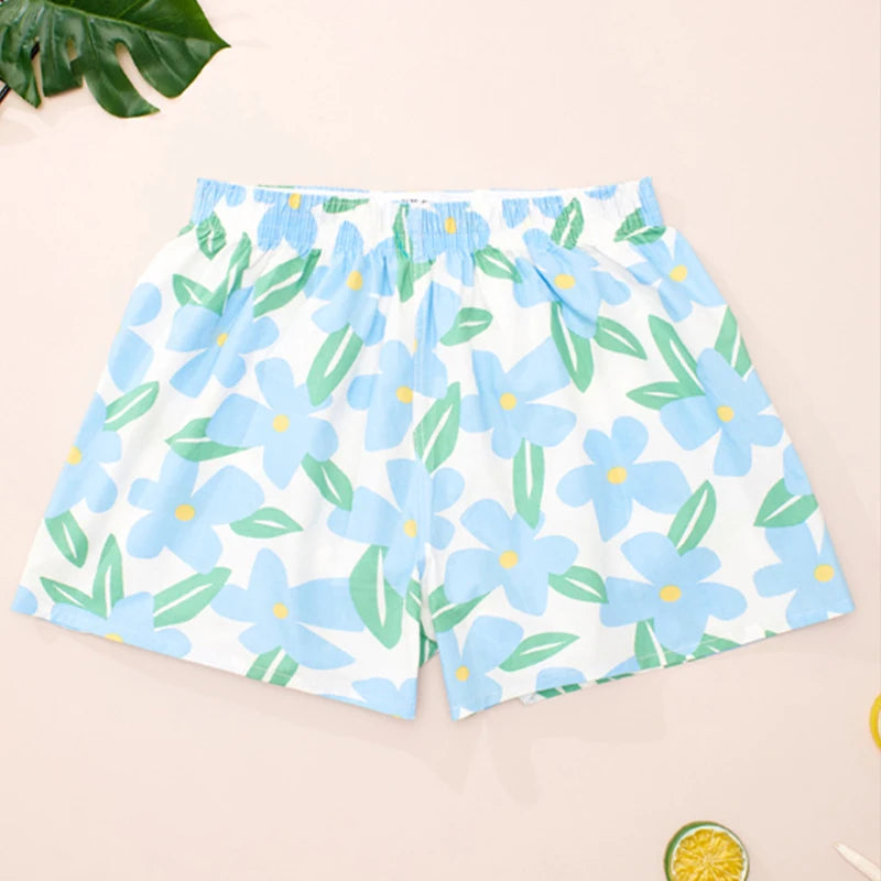 Cotton Pajama Shorts