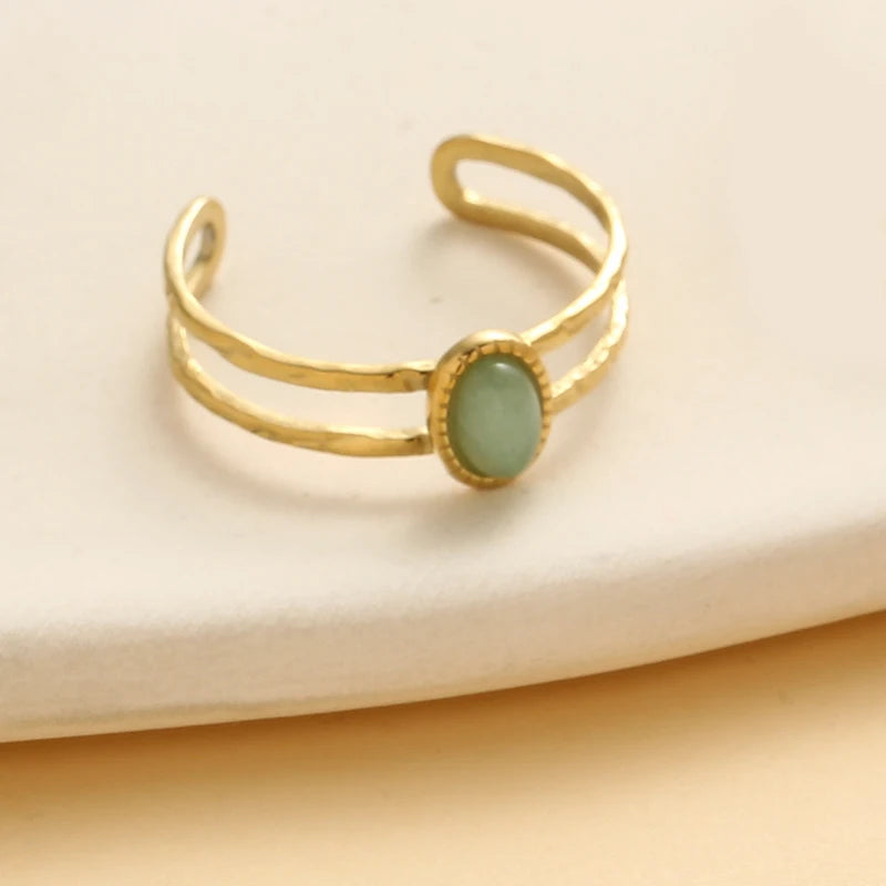 Natural Stone Ring