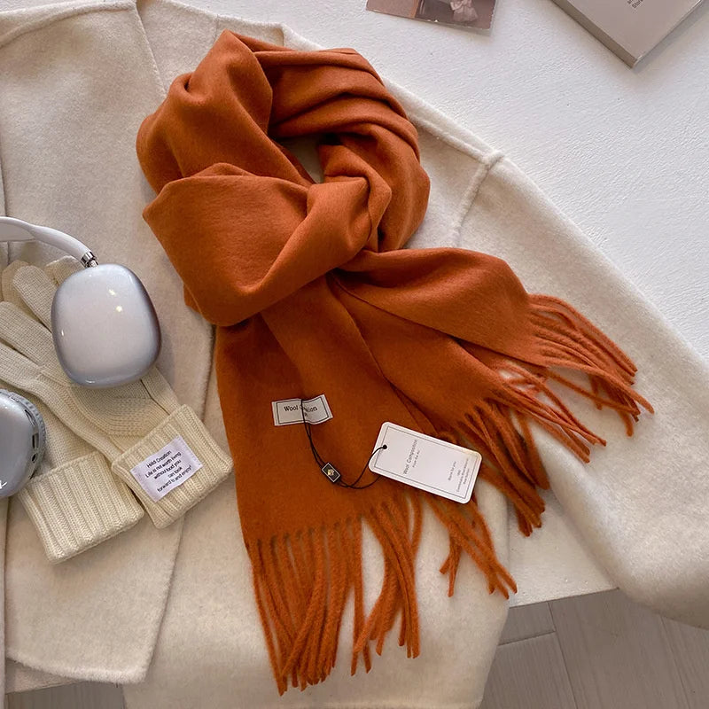 Winter Wool Scarf
