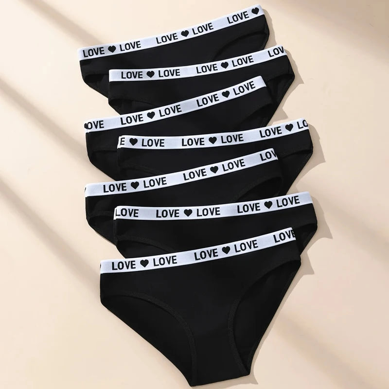 7-Piece Cotton Panties
