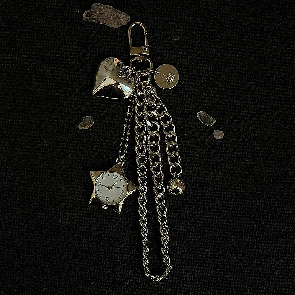 Pocket Watch Keychain