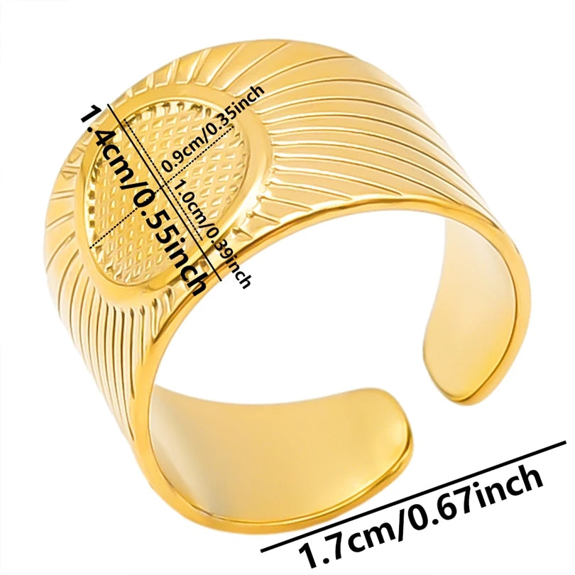 Gold Heart Rings